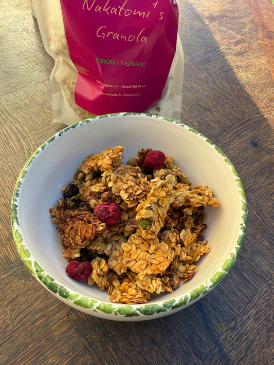 Pistachio & Raspberry Granola
